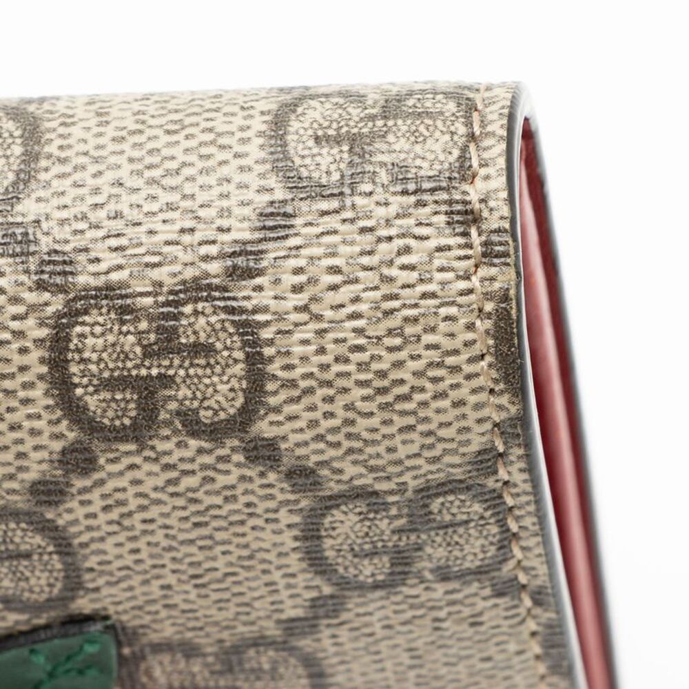 Gucci GG Supreme Cherry Compact Wallet - Picture 9 of 10